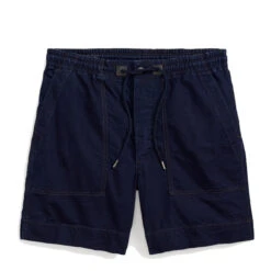 RRL By Ralph Lauren Indigo Ripstop Field Short Ainsworth Wash