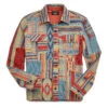 RRL By Ralph Lauren Patchwork Workshirt Jumper Rust Multi -Cheap Costume Store RRLbyRalphLaurenPatchworkWorkshirtJumperRustMulti30071 1