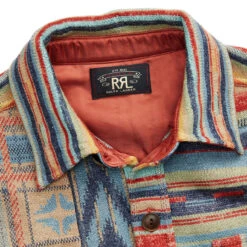 RRL By Ralph Lauren Patchwork Workshirt Jumper Rust Multi -Cheap Costume Store RRLbyRalphLaurenPatchworkWorkshirtJumperRustMulti30071 4