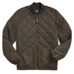 RRL By Ralph Lauren Quilted Twill Jacket Vintage Black