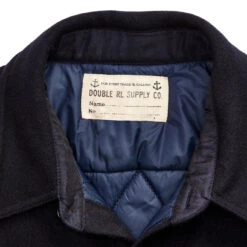 RRL By Ralph Lauren Quilted Wool Melton Overshirt Navy / Blue -Cheap Costume Store RRLbyRalphLaurenQuiltedWoolMeltonOvershirtNavyBlue 4