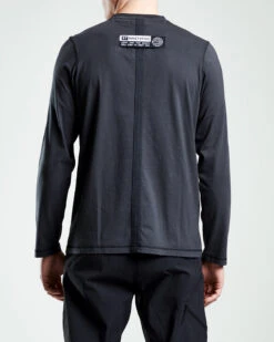 ST95 L/S Slogan Tee Black -Cheap Costume Store ST43001 SS BLK 039