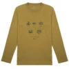 Snow Peak SP Tarp Long Sleeve Tee Mustard -Cheap Costume Store Snow Peak SP Tarp Long Sleeve Tee Mustard 23414 01