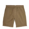 Sunspel Cotton Linen Drawstring Shorts Dark Tan -Cheap Costume Store Sunspel Cotton Linen Drawstring Shorts Dark Tan 26201 1