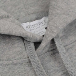 Sunspel Loopback Overhead Hoody Grey Melange -Cheap Costume Store Sunspel Loopback Overhead Hoody Grey Melange 2