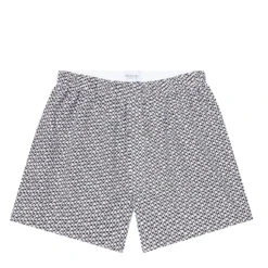 Sunspel Printed Boxer Shorts Penguin Colony