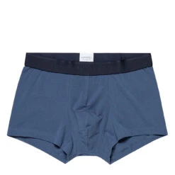 Sunspel Stretch Cotton Trunks Atlantic Blue