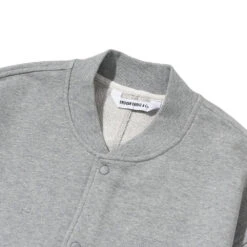 Uniform Bridge Sweat Cotton Stadium Jacket Melange -Cheap Costume Store Uniform Bridge Sweat Cotton Stadium Jacket Melange 3