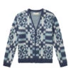 Anonymous Ism American Quilt Cardigan Blue -Cheap Costume Store american quilt cardigan shades blue