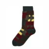 Anonymous Ism Patchwork Crew Socks Moss -Cheap Costume Store anonymous ism patchwork crew socks moss