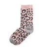 Rototo Pile Leopard Crew Socks Pale Pink -Cheap Costume Store rototo pile leapord crew socks pink
